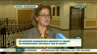ООН поддерживает инициативу по созданию Международного Хаба ООН в Алматы