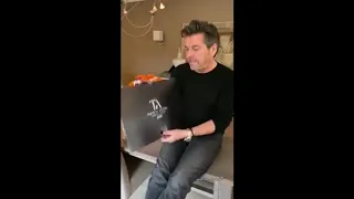 Thomas Anders (from Modern Talking) pokazuje kalendarz na 2020 rok 13.02.2020 private video