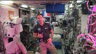 Space Station Crew Member Discusses Life in Space with French Media