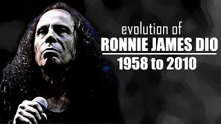 The Evolution of Ronnie James Dio (1958 to 2010)