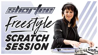 SCRATCH DJ SESSION ★ DJ Shortee ★ Freestyle Scratch Showcase on Technics 1200 Turntables & Rane 72