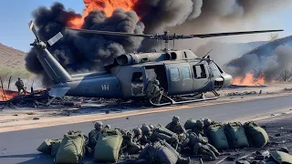 40 US helicopters carrying the most dangerous missiles were hit by Russian anti aircraft missiles