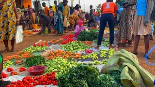 Market Day in African  village/African  village life/kigali  Rwanda 🇷🇼/open Air Market