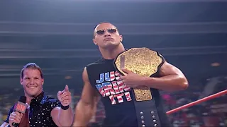 Chris Jericho Interrupts The Rock! 11/26/2001