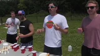 Throwback To Our First Ever 4th Of July Hot Dog Eating Contest