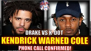 CONFIRMATION THAT KENDRICK LAMAR CALLED J COLE & TOLD HIM TO BOW OUT SO HE COULD HANDLE DRAKE!! 🎵👀🤔