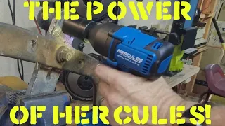 Harbor Freight Hercules 20V Brushless 1/2 in Compact Impact Wrench (HCB84B). Unboxing and testing!