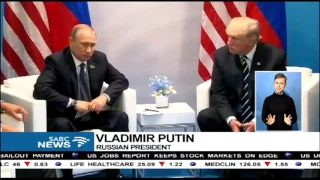 Trump, Putin meet on the sidelines of G20 summit