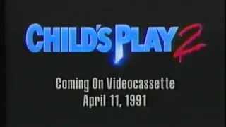 CHILD'S PLAY 2 (1990) Cassette Trailer #7