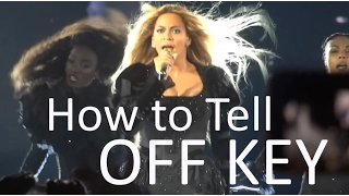 How to tell when Singers are OFF KEY (Live Vocal Fails)