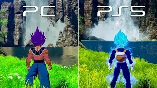 Dragon Ball Z: Kakarot - PC vs PS5 - Graphics Comparison Gameplay (4K 60FPS)