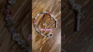 Making A Swarovski Crystal Bracelet