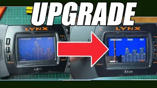 Atari Lynx 2 LCD Screen Upgrade