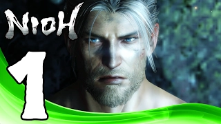 Nioh - Full Walkthrough Part 1 Escape From Prison Let's Gameplay 1080p 60FPS PS4/PRO
