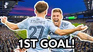 ☘️ Marinos Tzionis 1st Goal for Sporting Kansas City!