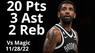 Kyrie Irving 20 Points 3 Ast vs Magic Highlights