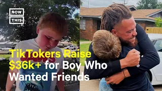 TikTokers Raise More Than $36k for Boy Who Wanted Friends