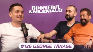 #126 | George Tănase | "Prima oară am făcut stand up pe un cub de animatoare." | B&M cu Petcu și Zob