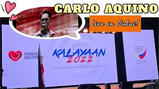 CARLO AQUINO Live in Dubai, UAE! || 124th Philippine Independence Day