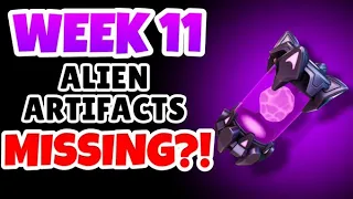 Where Are The Week 11 Alien Artifacts?!