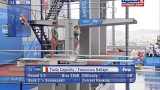 Women's 3m synchronized final 2013 World Championships