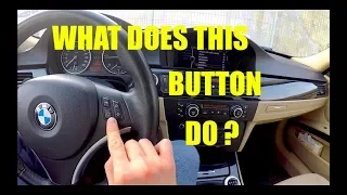 BMW e90 Steering wheel buttons Explained ! For beginners only !