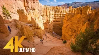 Bryce Canyon National Park - 2160p 4K Relaxation Video with Music - 2 HRS