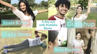 Vikram Vlog - A Day out with Pratibha Ranta (Chahat - Qurbaan Hua)