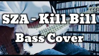 SZA - Kill Bill (Bass Cover) Tabs link in description / Bass Boosted