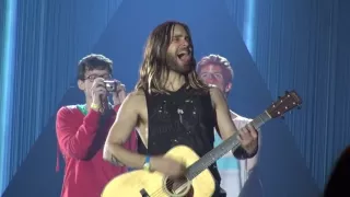 30 Seconds To Mars Acoustic Set, part1 (live in Moscow, 16.03.2014)