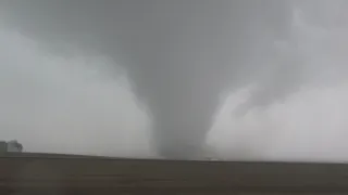 INSIDE A POWERFUL WEDGE TORNADO in Dominator 3 - Salem, Iowa