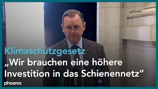 Thüringens Ministerpräsident Bodo Ramelow, Linke, zum Klimaschutzgesetz | 17.05.2024