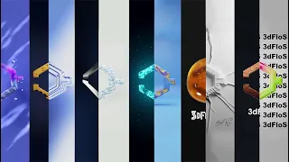 3dFloS Logo Motion Designs