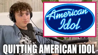 Why Did Benson Boone Quit American Idol?