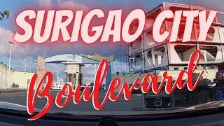 SURIGAO CITY BOULEVARD ROAD TOUR  ***  NP300 NISSAN NAVARA SURIGAO CITY ROAD TOUR