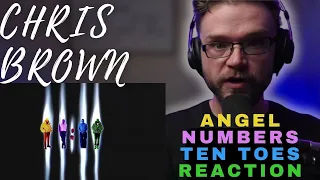 CHRIS BROWN - ANGEL NUMBERS / TEN TOES - VISUALIZER | REACTION