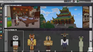 All 20 Official Kung Fu Panda Minecraft Skins!