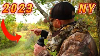 2 BIG BUCKS In The Brush | NY Bow Hunting October 2023 Ep1