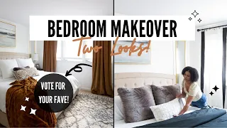 MASTER BEDROOM MAKEOVER 2022 I RENTER FRIENDLY DECORATING IDEAS I BEDROOM REFRESH ON A BUDGET I DIY