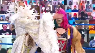 Asuka & Charlotte Flair Are Interrupted By Their Challengers