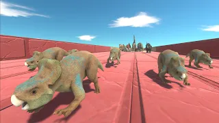 Race To Eat Microceratus - Animal Revolt Battle Simulator