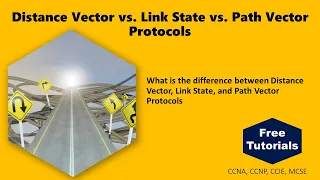 Distance Vector vs. Link State vs. Path Vector Protocols