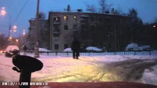 Corolla E11 G6R 4AGE BT - Moscow everyday part2 - SNOW!