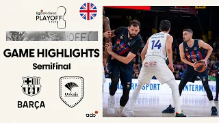 Barça - Unicaja (84-81) GAME HIGHLIGHTS | Playoff Liga Endesa 2023