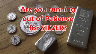 Are you Losing Patience with Silver's Price? Silver's Rise to Glory will be a Marathon, not a Sprint