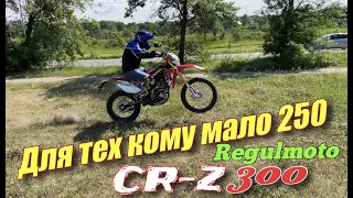 Regulmoto CR-Z 300 для тех кому мало 250