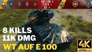 World of Tanks Waffenträger auf E100 | 8 Kills 11K Damage