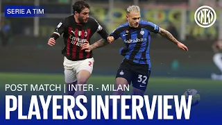INTER 1-0 MILAN | LAUTARO AND DIMARCO INTERVIEW 🎙️⚫🔵