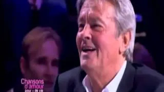 Alain Delon impresionat pana la lacrimi