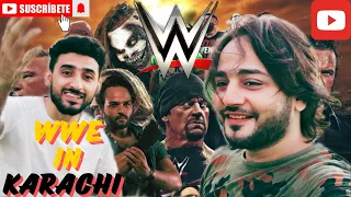 WWE IN KARACHI 😍 | MERA BHAI CHAMPIONSHIP JEET GAYA 😍🥰😘 #duckybhai #maazsafder #wwe #pakwheels